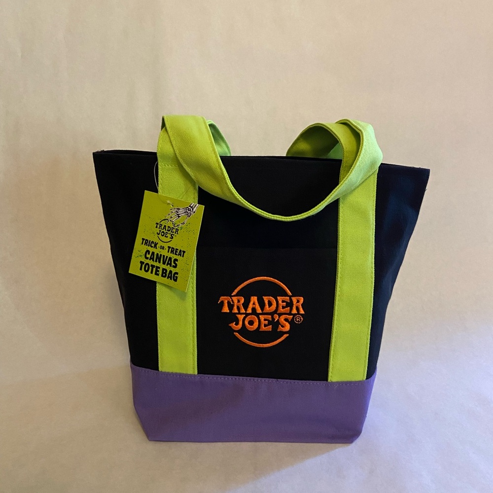 Trader Joe’s Halloween Mini Canvas Tote Bag